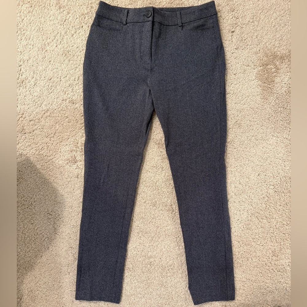 Loft Blue-Grey Skinny Dress Pants